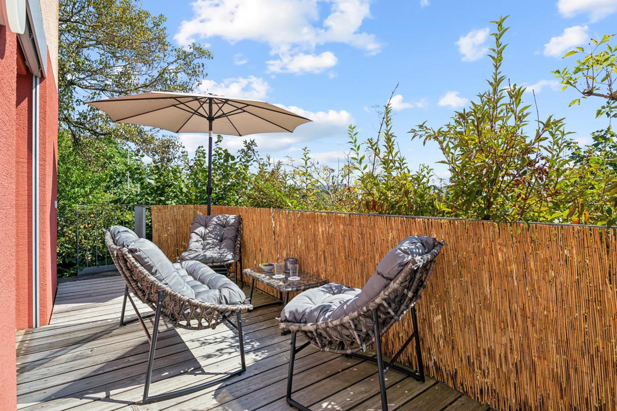 Business I Family Apartment I 1-4 Personen - Aare Blick, Nahe Altstadt I Beamer - 99" Leinwand I Terrassen Lounge Und Parkplatz Brugg  Exterior photo